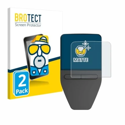 Abbildung von BROTECT Entspiegelungs Schutzfolie für Trezor Safe 3 (2 Stück) Matte Displayschutz Folie, Anti Reflex, Fingerprint