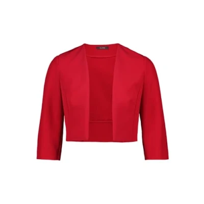 Abbildung von Vera Mont MIT Kellerfalten Blazer, Damen, Größe: 42, Red rose