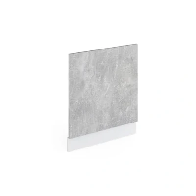 Abbildung von Vicco Frontblende R Line, Beton/Weiß, 60 cm ohne Arbeitsplatte