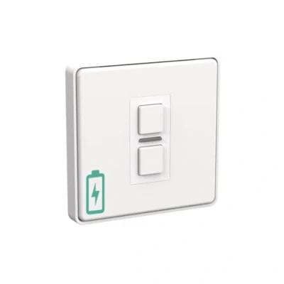 Abbildung von Lightwave Drahtloser Smart Switch (1 Gang) Weißmetall
