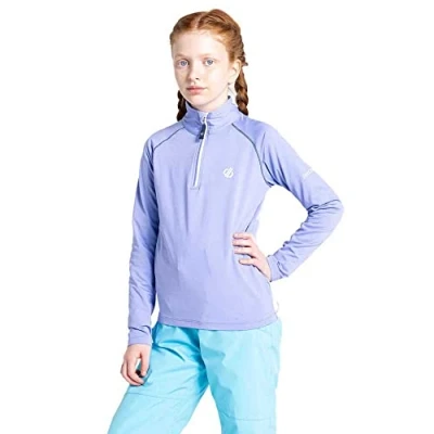 Abbildung von Dare 2b Consist II Kids Core Strech Mittelschicht für den Ski , Wander und Trekking Alltag Recyceltes, warmes, elastisches Material, schnell trocknend 1/4 Reißverschluss