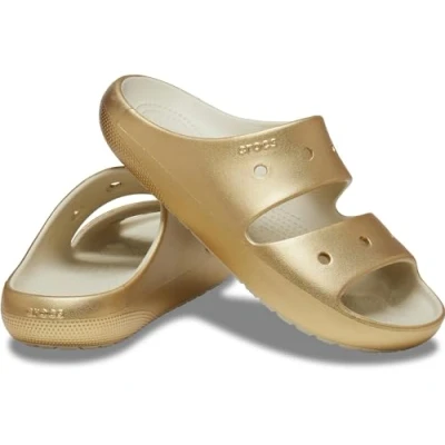 Abbildung von Crocs Unisex Classic Sandals 2.0 Slide, Gold, 37/38 EU