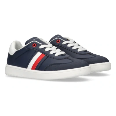 Abbildung von Tommy Hilfiger JACK Unisex Sneaker low für Kinder, Größe: 40, Blue/white Schuhe