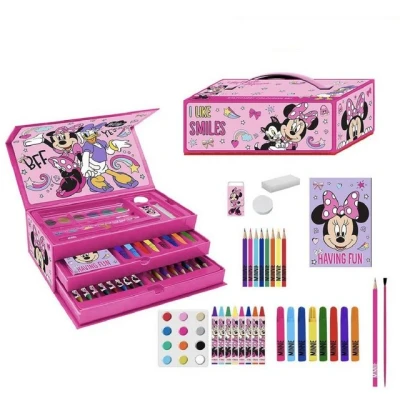 Abbildung von Disney Minnie Mouse Buntstift Malset für Kinder Malen und Gestalten mit der Lieblingsfigur
