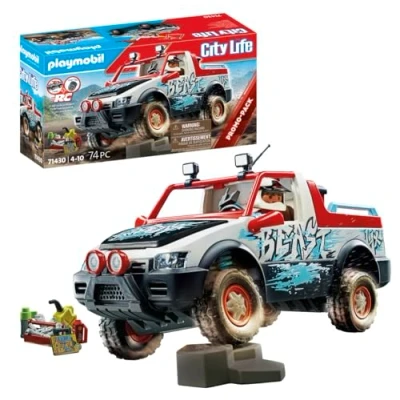 Abbildung von Playmobil® Konstruktions Spielset Rally Car (71430), City Life, (74 St)