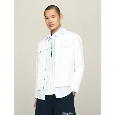 Abbildung von Tommy Jeans RYAN RGLR Jeansjacke, Herren, Größe: 52, Denim color