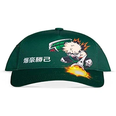 Abbildung von Difuzed My Hero Academia Anime Baseballmütze, Grün