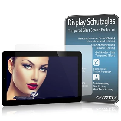 Abbildung von mtb more energy® Schutzglas für Samsung Galaxy Tab S7 Plus, S7+ 4G, 5G 12.4&#039;&#039; (SM T970, T976) 9H Kratzfest Tempered Glass Display Schutzfolie Glasfolie