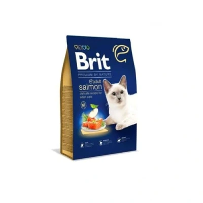 Abbildung von Brit Premium by Nature Adult Lachs Katzenfutter 1,5 kg