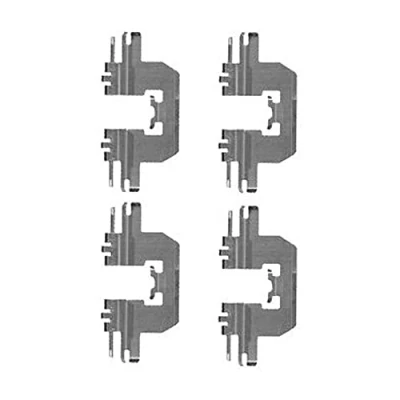 Abbildung von HELLA 8DZ 355 204 601 Zubehörsatz, Scheibenbremsbelag MAZDA: MX 5 3, IV, ABARTH: 124 Spider, FIAT: Spider