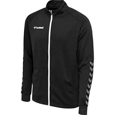 Abbildung von Hummel Hmlauthentic Trainingsjacke für Kinder, Größe: 176, Black/white