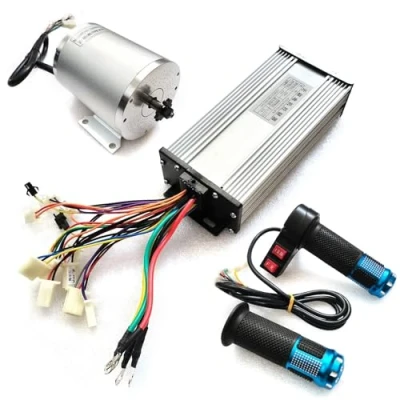 Abbildung von 60V 2000W Elektromotor Bürstenloser Motor BLDC Gleichstrommotor mit Controller für Go Kart ATV 4300U/Min elektrisches Umrüstkit
