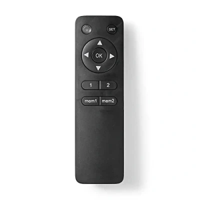 Abbildung von Replacement Remote Control Suitable for: TVCM5830BK / TVSM5830BK TVSM5831BK TVSM5850BK TVWM5850BK Fixed 1 Device Clear Lay Out Radio Frequency Black