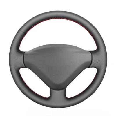 Abbildung von MEWANT Lenkradbezug für Peugeot 206 (206+/206 Plus) / 207/207 CC 207 SW/Expert (Expert Tepee) Partner/Partner Tepee Citroen Berlingo/Jumpy/FIAT Scudo