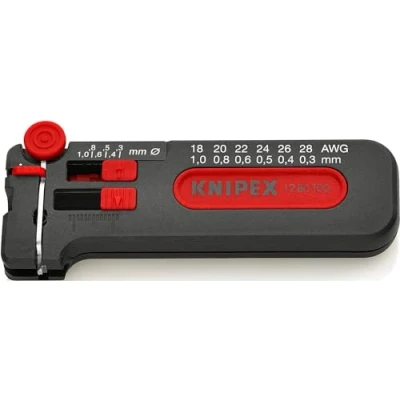 Abbildung von Knipex 12 80 100 SB, 34 g, Grå, Rød