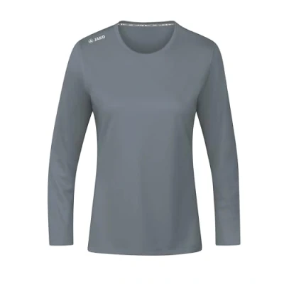 Abbildung von JAKO Damen Longsleeve Run 2.0 Unterhemd, Steingrau, 46 EU