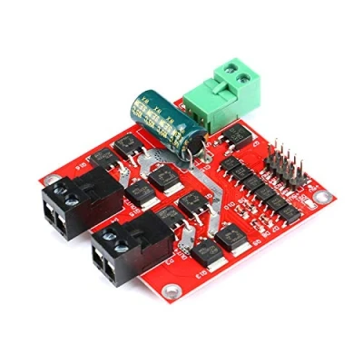 Abbildung von iHaospace 7A 160W Dual H Bridge DC Motor Drive Module PWM Speed Controller Board