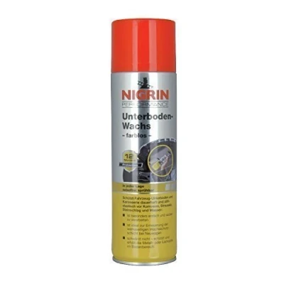 Abbildung von Nigrin Unterbodenwachs 500ml Spray Wachs farblos Unterbodenschutz Schutzwachs