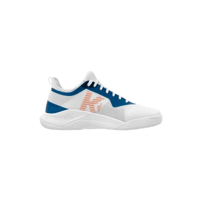 Abbildung von Kempa Kourtfly Sneaker low für Kinder, Größe: 35, Weiss blau Schuhe