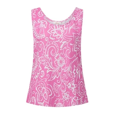 Abbildung von s.Oliver MIT Plisseefalten Top, Damen, Größe: 34, Rosa