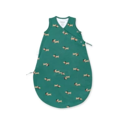 Abbildung von BEMINI Schlafsack Jersey tog 0.5 Print wouff Spinach