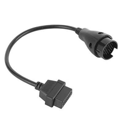 Abbildung von Diagnosekabel, Autoreparaturstecker Diagnosewerkzeugkabel 38 Pin an OBDⅡ OBD2 16 poliger Adapterstecker Passend für Car Extension Adapter