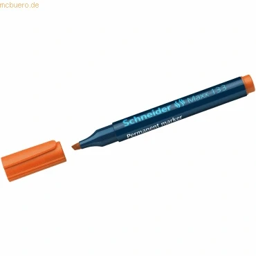 Abbildung von 5 x Schneider Permanentmarker 133 orange