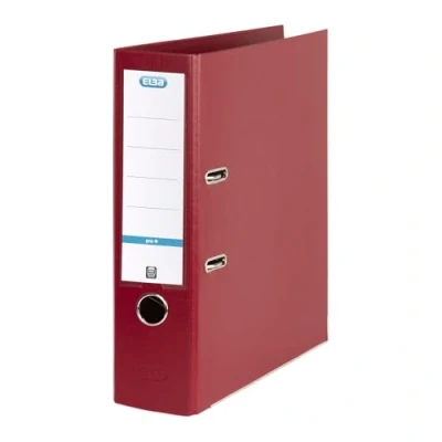 Abbildung von Elba Premium Akten Ordner A4, smart Pro plus, 8 cm breit, Kunststoff Ordner, bordeaux, 1 Stück
