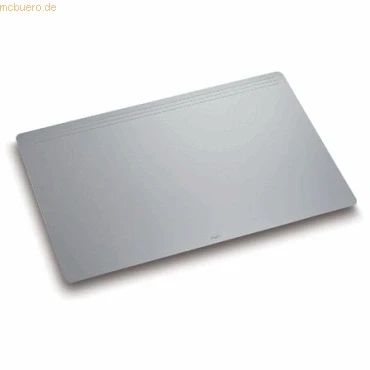 Abbildung von Läufer 32603 Matton Schreibtischunterlage 40x60 cm, grau, rutschfeste Schreibunterlage für besonders hohen Schreibkomfort, elegantes Zubehör Schreibtisch, samtige Unterseite