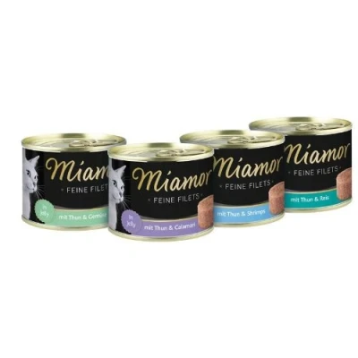 Abbildung von Miamor Feine Filets 185g Thunfisch &amp; Shrimps