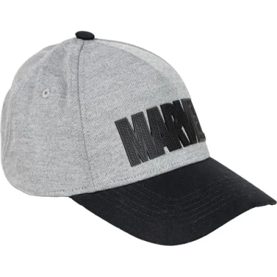 Abbildung von CERDÁ LIFE&#039;S LITTLE MOMENTS Unisex Marvel Erwachsene Gebogene Schirmmütze Baseball Cap, Grau, Einheitsgröße EU