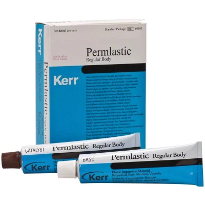 Abbildung von Permlastic regular body 100 g Base, 130 Katalysator, 1 Mischblock