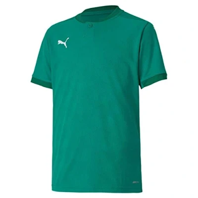 Abbildung von PUMA Kinder teamFINAL 21 Jersey Jr Trikot, Pepper Green Power Green, 164