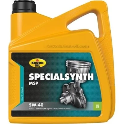 Abbildung von Kroon Oil Specialsynth MSP 5W 40 4l Motoröl 35213 VOLKSWAGEN: New Beetle Schrägheck, Golf 4 5 Schrägheck