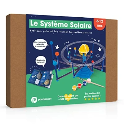 Abbildung von Le système solaire Kit ludo éducatif 8 12 ans: Fabrique et peins ton articulé