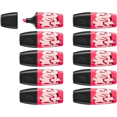 Abbildung von Textmarker STABILO BOSS MINI by Snooze One 10er Pack pink