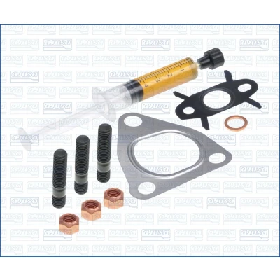 Abbildung von AJUSA JTC11815 Montagesatz, Lader with studs, syringe oil mit Dichtungen Montageanleitung RENAULT: GRAND SCENIC 3