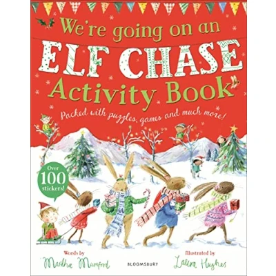 Abbildung von We&#039;re Going on an Elf Chase Activity Book: Packed with puzzles, games and much more.. Over 100 stickers (The Bunny Adventures)