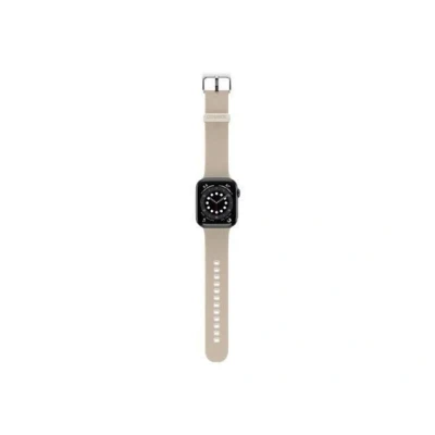 Abbildung von OtterBox All Day Uhrenarmband für Apple Watch Series 9/8/7/6/SE 2. gen/SE 1. gen/5/4/3 42mm/44mm/45mm, Weiches, Angenehmes und Strapazierfähiges Silikonband Watch, Beige