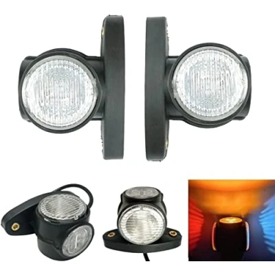 Abbildung von 2 stk. LED Begrenzungsleuchten 12V 24V Positionsleuchten Anhänger LKW PKW E4