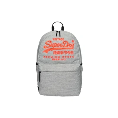 Abbildung von Superdry Heritage Montana Tagesrucksack, Damen, Größe: One Size, Light grey marl