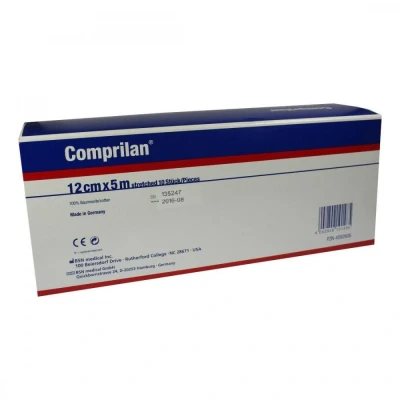 Abbildung von Comprilan elastische Binde gedehnt 5mx12cm 45384