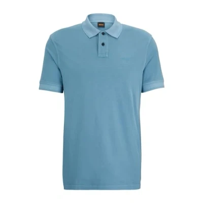 Abbildung von BOSS Prime Poloshirt, Herren, Größe: Medium, Open blue