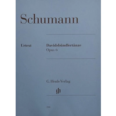 Abbildung von Davidsbündlertänze op. 6; Klavier: Instrumentation: Piano solo (G. Henle Urtext Ausgabe)
