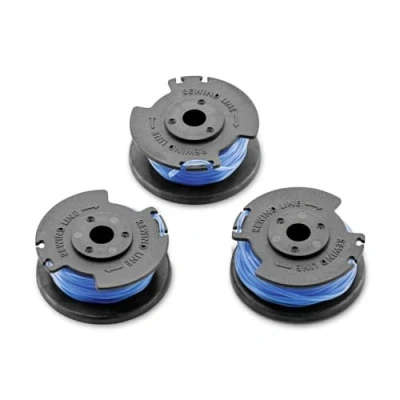 Abbildung von Kärcher 2.444 016, Rasentrimmer Linie, Schwarz, Blau, 3,6 m, LTR 18 25 Battery, Battery Set, 30 3 Stück(e), 90 g