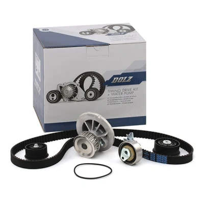 Abbildung von DOLZ KD081 Wasserpumpe + Zahnriemensatz 162 OPEL: Astra G CC, Zafira B, Meriva A