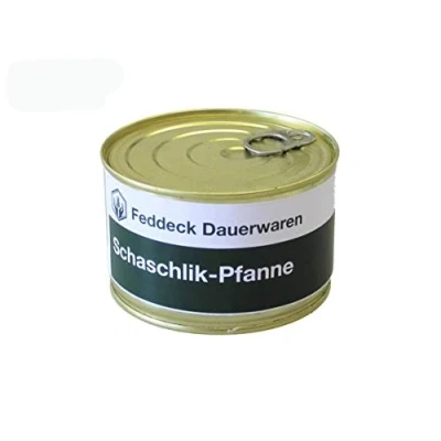 Abbildung von Fertiggericht Dose Schaschlik Pfanne, 400 g