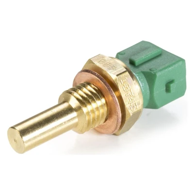 Abbildung von HELLA 6PT 009 107 431 Kühlmitteltemperatursensor gelb grün mit Dichtung PEUGEOT: 306 Cabrio, 206 Schrägheck, SW, CITROËN: Xsara Schrägheck