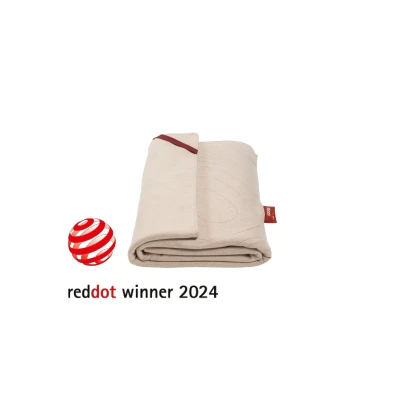 Abbildung von Stoov Huge Hug Original Kabelloses Heizdecke Hellbeige