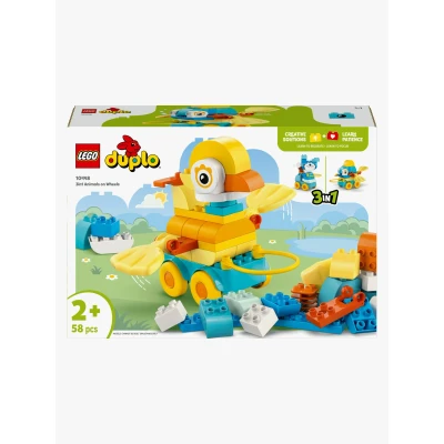 Abbildung von 10448 DUPLO Town Tiere auf Rädern 3 in 1 Set, Konstruktionsspielzeug